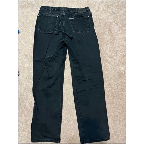 Mens Black Harley Davidson Jeans - Picture 3 of 3